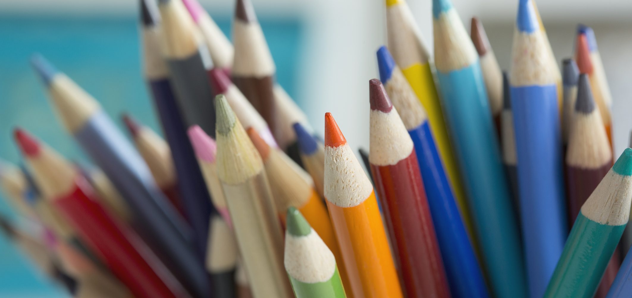 Image of colored pencils.